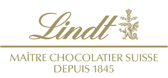 Le logo de Lindt transmet l'artisanat et la qualité du chocolat haut de gamme, avec une image raffinée et une identité visuelle qui incarne le luxe chocolaté.