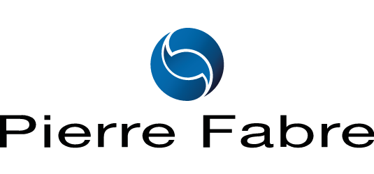 Le logo de Pierre Fabre reflète la fiabilité et l’innovation dans le secteur de la santé et des cosmétiques, avec un design moderne et une image de marque axée sur la science.
