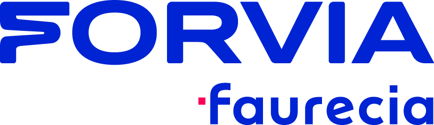Le logo de Forvia symbolise le rôle de la société dans la technologie automobile, illustrant visuellement sa position de leader dans le secteur des équipements et des solutions de mobilité durable.