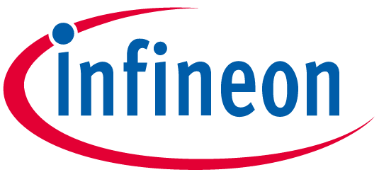 Le logo d’Infineon symbolise le rôle de la société dans l'industrie des semi-conducteurs, illustrant visuellement sa position de leader dans le secteur des solutions de microélectronique et de gestion de l'énergie.