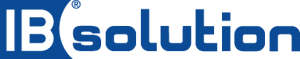 Le logo d'IBSolution dénote une forte expertise technologique, soulignant leur maîtrise globale des projets ERP, de la cybersécurité et de la digitalisation en Allemagne.
